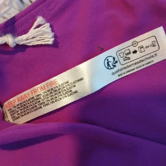 FP Movement X Hatch Never Better Sports Bra SZ S Purple  NWT - Picture 5 of 8